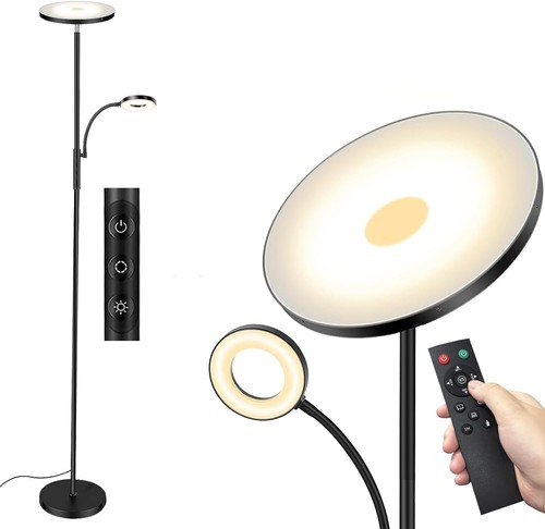 Led stehlampe dimmbar 42w - led,