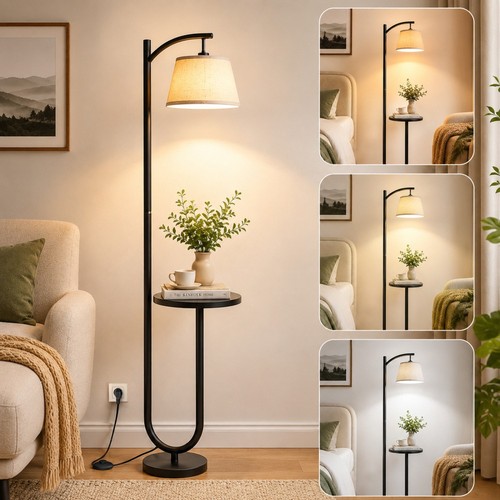 Stehlampe mit tisch led - mit,