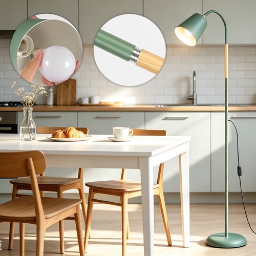 Led stehleuchte schwanenhals - stehleuchte,