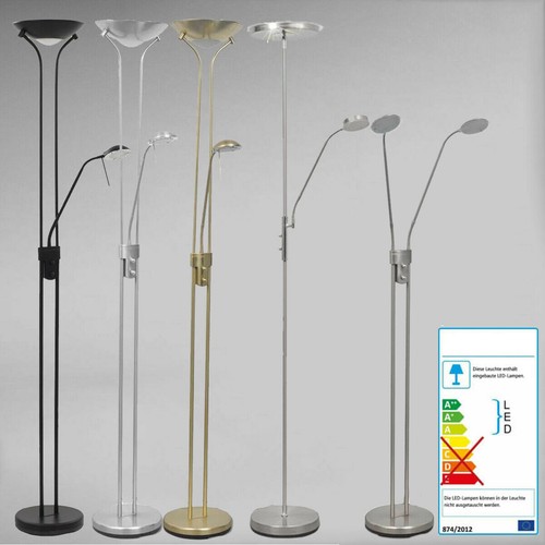Metall led stehleuchte - metall,