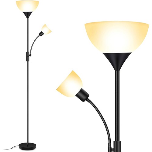 Led stehleuchte stehlampe - stehlampe, 2in1